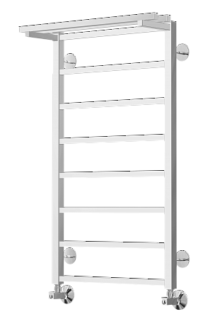 фото Полотенцесушитель ТЕРМИНУС Контур с полкой П9 500х1000