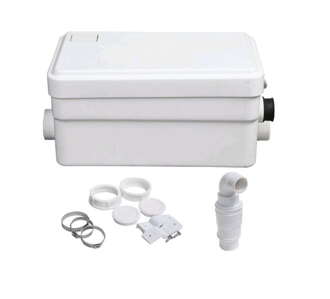 фото Канализационная насосная станция SANIVORT255 А(255Вт,Нмах-4м,Qмах 80л/мин) 2 входа