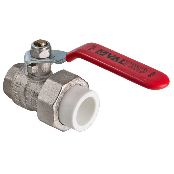 фото Кран латунный под полипропилен VALTEC 25х3/4" вн.р. (с полусгоном)VTp.742.0.02505