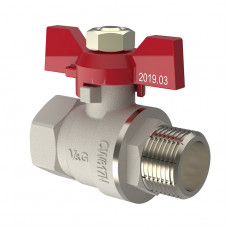 фото Кран шар. для воды 1/2" г/ш бабочка V&G