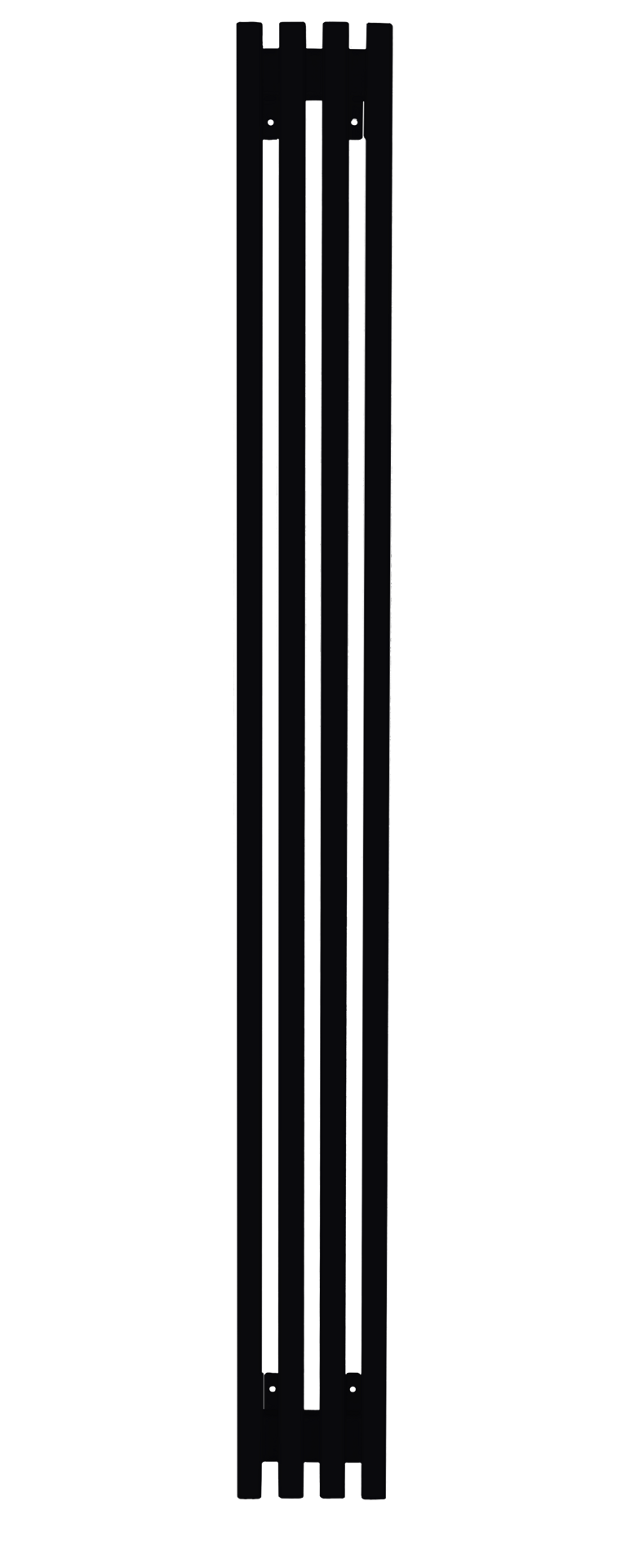фото Радиатор стальной профильный WH Steel 1750B-8 сек. 050 (RAL 9005 мат)