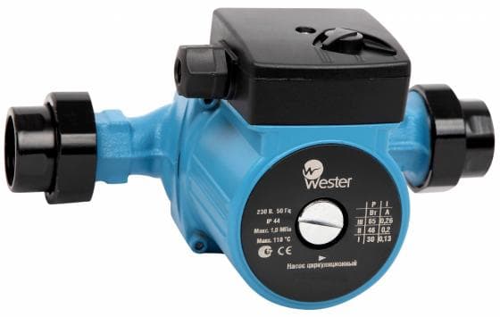 фото Насос Wester WCP 25-40G (с гайками)