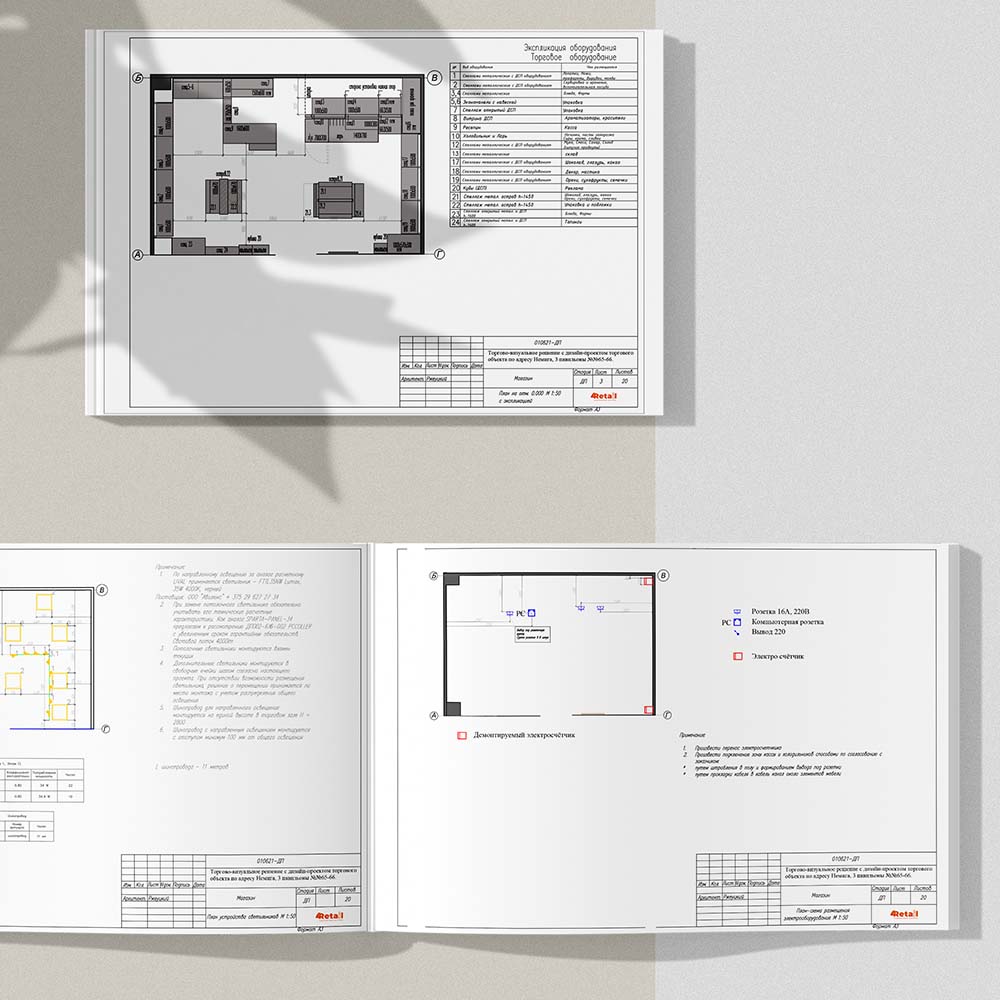 Дизайн магазинов 50 м2