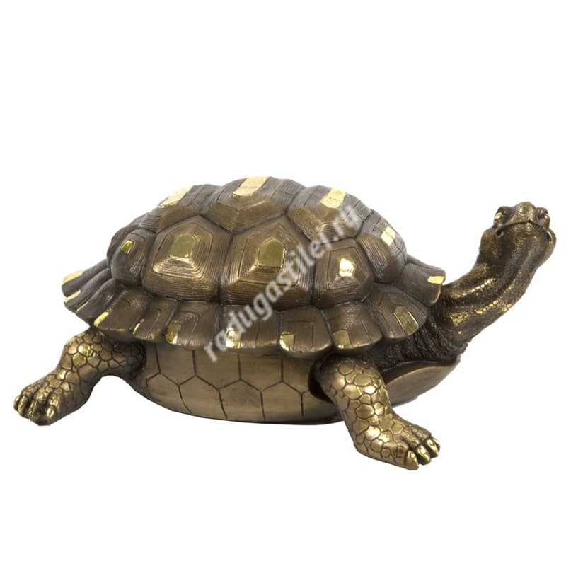 Статуэтка большой Черепахи из литьевого мрамора