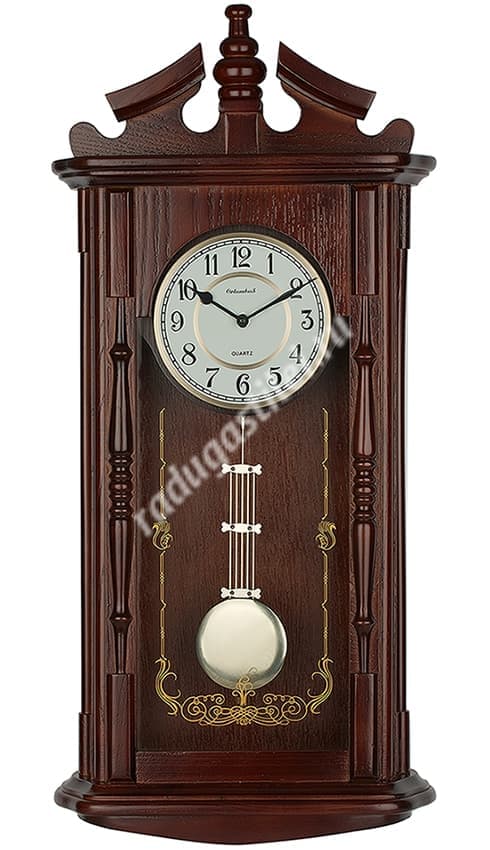 Часы настенные деревянные с маятником 0390