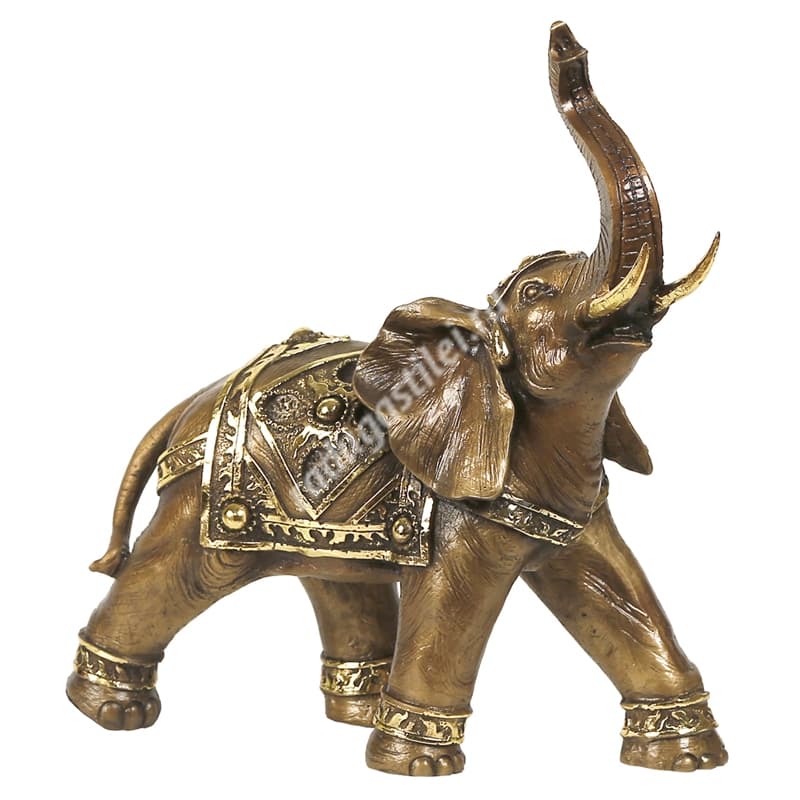 Статуэтка трубящий Индийский слон Раджа