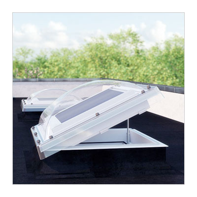 Окно для плоской крыши Fakro / Факро DMC-C P2 с ручным управлением, размер 90х90
