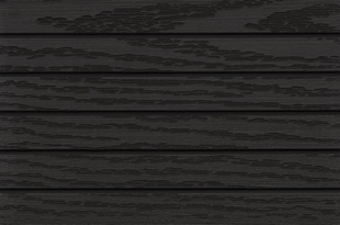 Террасная доска Классик Terrapol / Террапол ДПК пустотелая с пазом, 4000х147х24 мм, цвет черное дерево