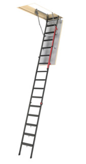 Чердачная лестница Fakro металлическая складная LMP 86*144*366 см