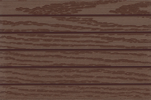 Террасная доска Классик Terrapol / Террапол ДПК пустотелая с пазом, 3000х147х24 мм, цвет орех милано