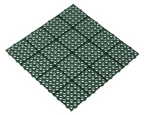 Универсальная решетка Альта-Профиль, 333х333х10 мм, цвет зеленый