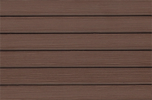 Террасная доска Классик Terrapol / Террапол ДПК пустотелая с пазом, 4000х147х24 мм, цвет орех милано