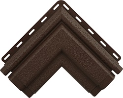 Угол наличника Классик Альта-Декор, 320х320 мм, коричневый