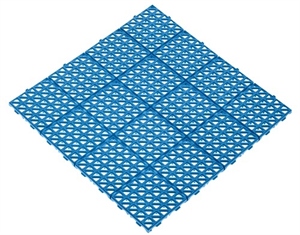 Универсальная решетка Альта-Профиль, 333х333х10 мм, цвет синий