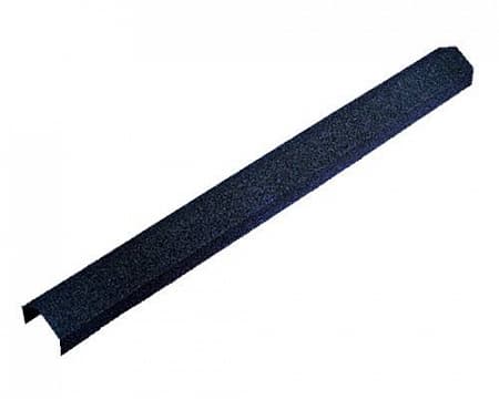 Конек ребровый Метротайл (Metrotile), цвет темно-синий, 1355 мм