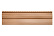Сайдинг виниловый двухпереломный малый ВН-03 Альта Профиль ЛЮКС, Блокхаус, 3000х226х1.1 мм, орех