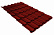 Металлочерепица Гранд Лайн / Grand Line, коллекция Kvinta plus, 0,5 Satin Zn 140, цвет RAL 3011 (красно-коричневый)