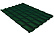 Металлочерепица Гранд Лайн / Grand Line, коллекция Modern, 0,45 Drap Zn 140, цвет RAL 6005 (зеленый мох)*
