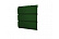 Софит металлический без перфорации Grand Line / Гранд Лайн, PE 0.4, цвет Ral 6005 (зеленый мох)