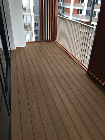 Террасная доска CM Decking Robust ДПК (пустотелая), 3000x140x25 мм, ASHWOOD (ясень)