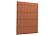 Профиль декоративный Металл Профиль Монтерра X, 0,45 PE, RAL 8004 коричневая медь