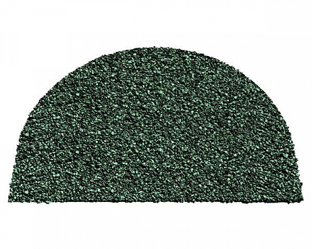 Крышка Метротайл (Metrotile) для полукруглого конька, цвет зеленый