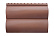 Сайдинг акриловый двухпереломный BH-02 Альта Профиль Блок-хаус, 3100x320х1.1 мм, красно-коричневый