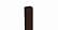 Столб + заглушка Гранд Лайн / Grand Line, Pe, 2500 мм, цвет RAL 8017 (коричневый)
