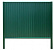 Модульное ограждение Гранд Лайн / Grand Line Estet, Pe, высота 1,65 м, стойка 2,5 м, цвет RAL 6005 (зеленый)
