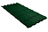 Металлочерепица Гранд Лайн / Grand Line, коллекция Kvinta plus, 0,45 Drap Zn 140, цвет RAL 6005 (зеленый мох)*