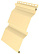Сайдинг Grand Line Classic Standart виниловый, корабельный брус D4 GL, 3.00*0.203 м, золотой песок