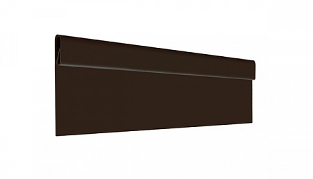 Финишная планка AQUASYSTEM, 0.5 PURAL MATT, 2000 мм, RR 32 темно-коричневый