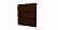 Софит металлический без перфорации Grand Line / Гранд Лайн, Print 0.45, цвет Choco Wood (Шоколадное дерево)