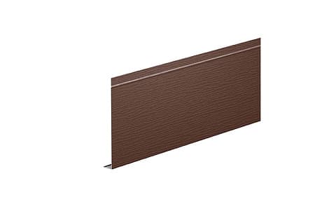 Ветровая планка (L-профиль) AQUASYSTEM, 0.45 PE Matt, Zn 140, 250x2000 мм, RAL 8017 коричневый