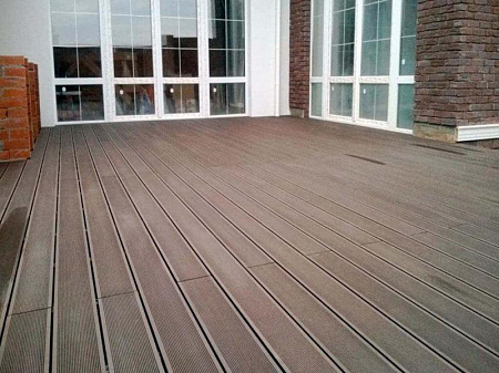 Торцевая доска CM Decking, 2000х50х10 мм, WENGE (венге)