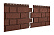 Фасадные панели 1,950*0,292мм (0,570м2) Ю-Пласт Стоун Хаус S-Lock Клинкер / Ю-Пласт Stone-House S-Lock Клинкер, цвет терракотовый