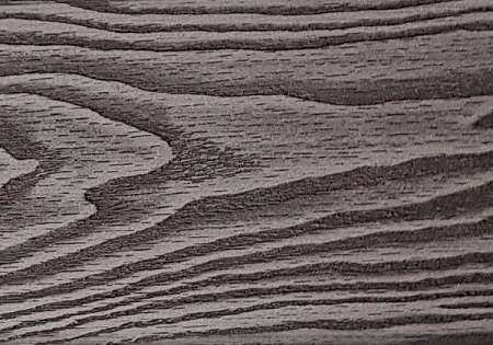 Террасная доска Смарт 3D Terrapol / Террапол ДПК пустотелая c пазом, 3000х130х22 мм, цвет черное дерево