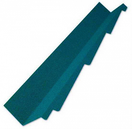 Планка Luxard для примыкания боковая правая, 1250 мм цвет малахит
