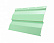 Металлический сайдинг Гранд Лайн / Grand Line профиль Корабельная доска, PE 0.45, цвет Ral 6019 (бело-зеленый)