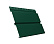 Софит металлический Квадро Брус с перфорацией Grand Line / Гранд Лайн, Satin 0.5, цвет Ral 6005 (зеленый мох)