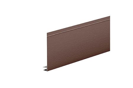J-фаска увеличенная AQUASYSTEM, 0.5 PURAL, 250х2000 мм, RAL 8017 коричневый