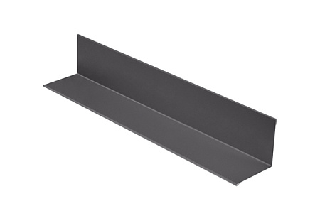 Планка угловая внутренняя AQUASYSTEM, 0.5 PURAL MATT, 2000 мм, RR 23 маренго