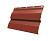 Металлический сайдинг Гранд Лайн / Grand Line профиль Корабельная доска, PE 0.45, цвет Ral 8004 (терракота)