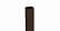 Столб + заглушка Гранд Лайн / Grand Line, Pe, 3000 мм, цвет RR 32 (темно-коричневый)