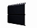 Металлический сайдинг Гранд Лайн / Grand Line профиль ЭкоБрус, PurPro Matt 0.5, цвет Ral 9005 (черный янтарь)