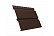 Софит металлический Квадро Брус с перфорацией Grand Line / Гранд Лайн, PE 0.4, цвет Ral 8017 (шоколад)
