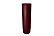 Труба круглая Optima Grand Line, 3.0 м, покрытие PE, RAL 3005 красное вино
