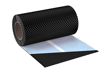 Гофрированная лента примыкания Eurovent Flex 3D ALU, 5 м, RAL 9005 черный