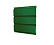 Софит металлический без перфорации Grand Line / Гранд Лайн, PE 0.45, цвет Ral 6002 (зеленая листва)