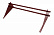 Снегозадержатель Grand Line (Гранд Лайн) Optima, трубчатый универсальный для металлочерепицы и мягкой кровли 1.0 м, цвет RR29